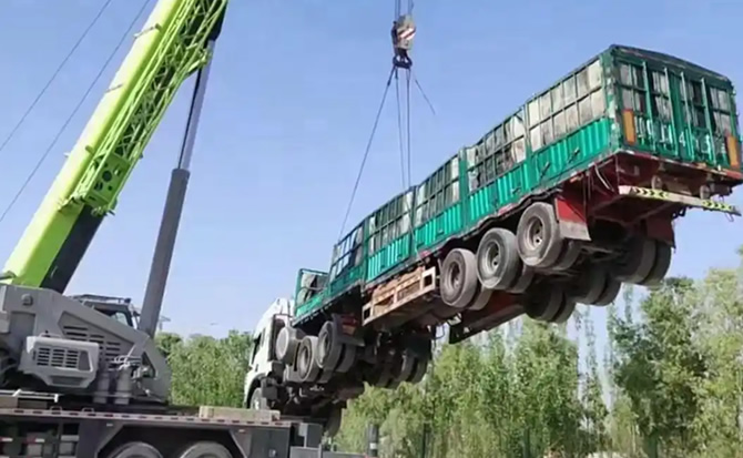 临淄区道路脱困救援案例